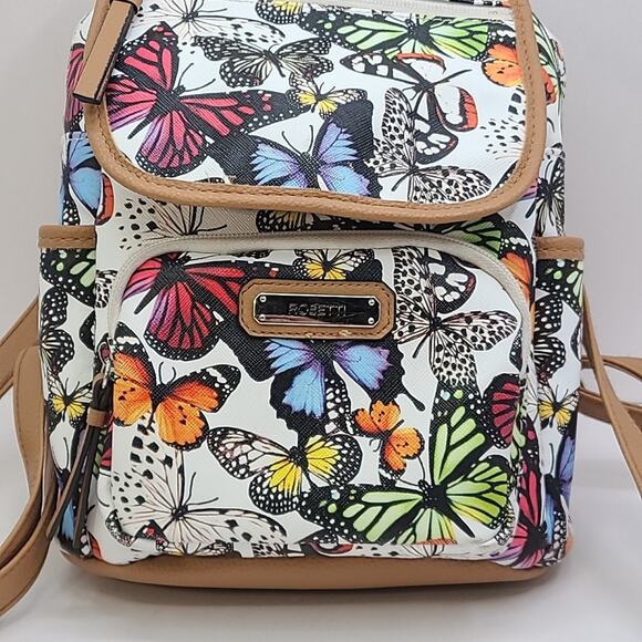 ROSETTI Women’s MINI Butterfly Backpack Adjustable Straps 10.5" X 7" Colorful - Picture 2 of 8